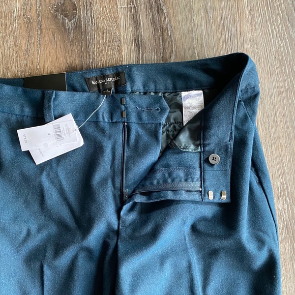NWT Banana Republic blue dress pants size 4 - Picture 3 of 5